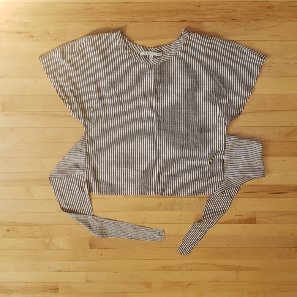 Stripped Crop Top